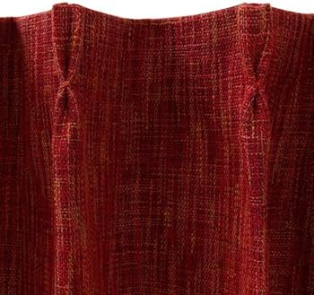 Amazon｜ニトリ(NITORI) 遮光2級・遮熱カーテン WTミックス レッド